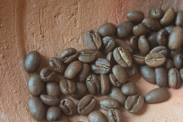 coffee beans macro