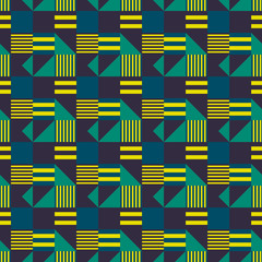 Industrial symmetry seamless pattern. Suitable for screen, print and other media.