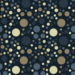 Galaxy close up seamless pattern. Suitable for screen, print and other media.