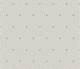 Vector seamless pattern. Modern stylish abstract texture. Repeating geometric tiles