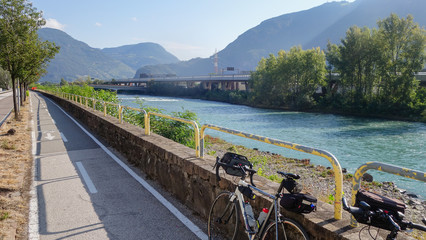 Obraz premium Etschradweg