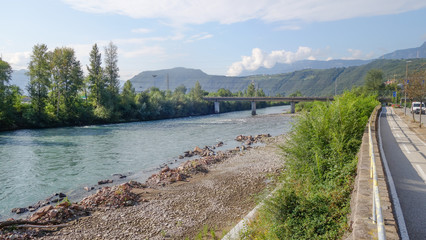 Obraz premium Etschradweg