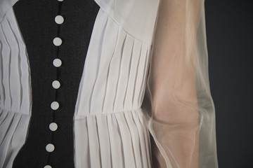 Detail of a girl's dress