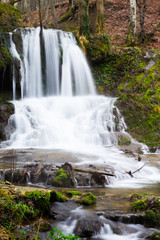 Waterfall Dokuzak in Strandzha Mountain, Bulgaria