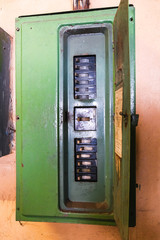 old electrical shield
