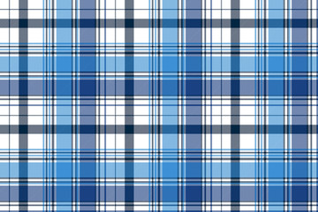 Blue diagonal abstract plaid seamless pattern