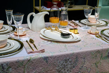 elegant table arrangement