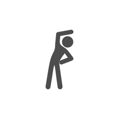 warm-up icon.Element of popular fitness  icon. Premium quality graphic design. Signs, symbols collection icon for websites, web design,
