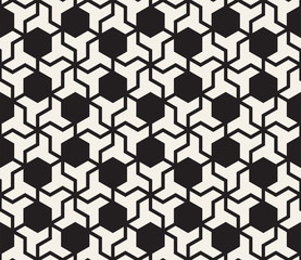 Vector seamless pattern. Modern stylish abstract texture. Repeating geometric tiles from striped elements i