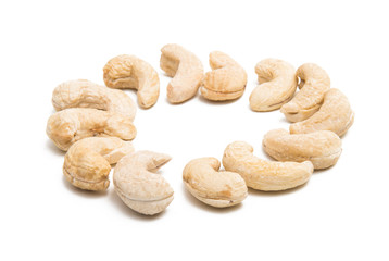 Fototapeta na wymiar cashew isolated