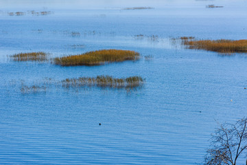 Beautiful view of lake Sevan, Armenia