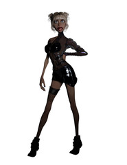 Obraz premium American Political Cartoon Character