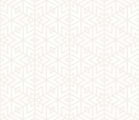 Vector seamless pattern. Modern stylish texture. Repeating geometric tiles from striped elements