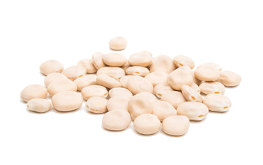 beans lupine isolated