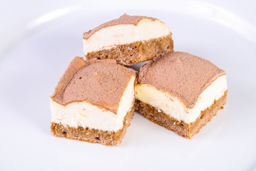 Cake with cream
