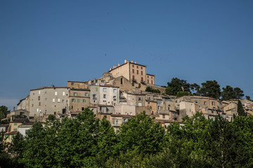 Fototapeta na wymiar Correns bei Brignoles, Provence, Frankreich