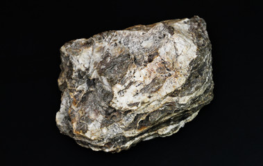 Steinbrocken im Detail