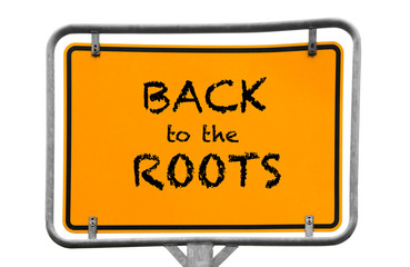 Back to the roots signpost