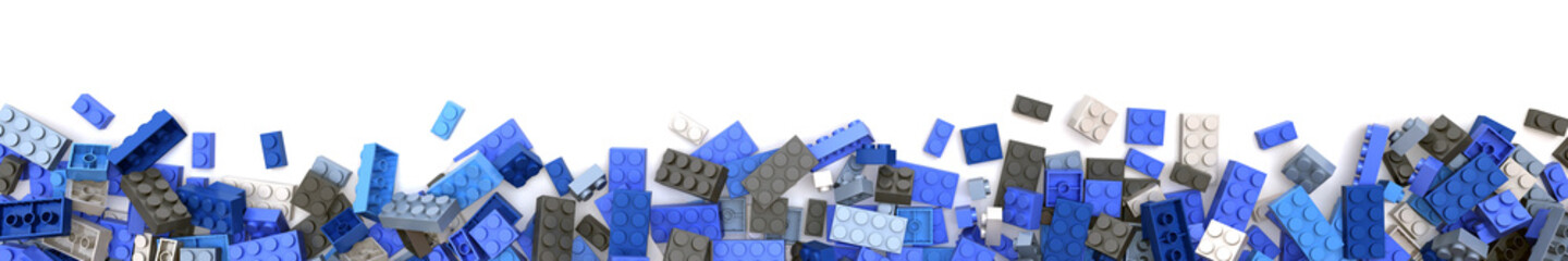 Fototapeta Plastic building blocks obraz
