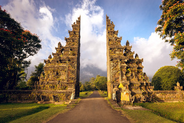 Hindu gate in Bali