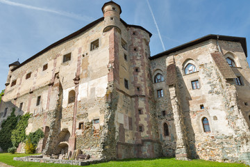 Fototapeta na wymiar Old medieval Castle in Banska Stiavnica, Slovakia.