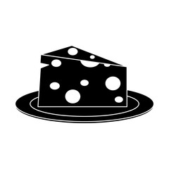 Cheese dairy food vector illustration graphic design