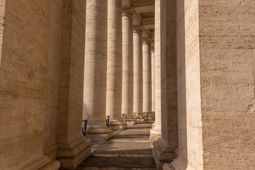 Columns in the Vatican
