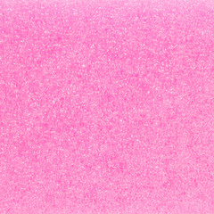 Fototapeta premium pink plastic packing material isolated on white