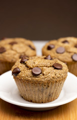 Homemade Chocolate Chip Muffins