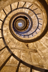 Wundervolles Treppenauge in der Villa Medici