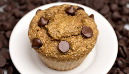 Homemade Chocolate Chip Muffins