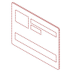 credit card isolated icon vector illustration design