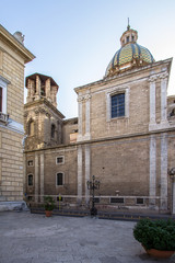 Fototapeta na wymiar San Giuseppe dei Teatini, Palermo, Italy