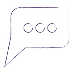 speech bubble isolated icon vector illustration design