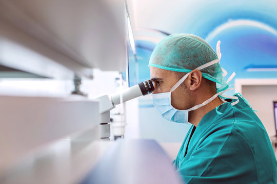 Biologist Working in a Professional Laboratory