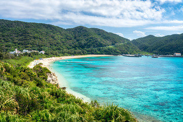 Aharen Beach, Tokashiki island,  Kerama Islands group, Okinawa