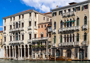 Fototapeta na wymiar Palazzo Michiel, Venice, Italy