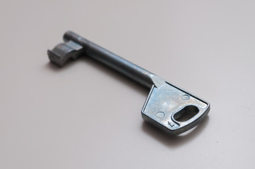 Key to success, key to happiness, key to the heart, unlock the door, open to new horizons. Iron Key...