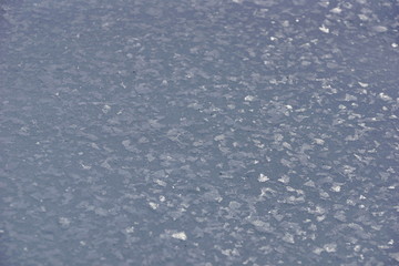 Obraz premium snow cover texture background