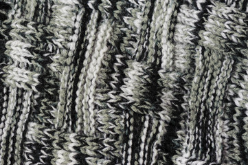 Texture of knitted sweater