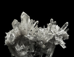 quartz crystals - obrazy, fototapety, plakaty
