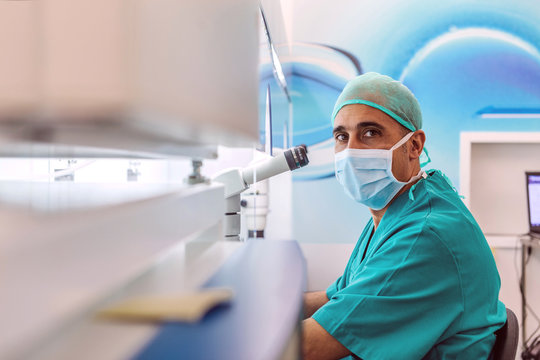 Biologist Working in a Professional Laboratory