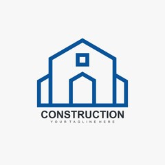 Home construction logo element.