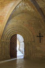 Poblet Monastery, in Catalonia in Spain