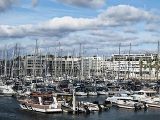 Hafen in Lagos an der Algarve