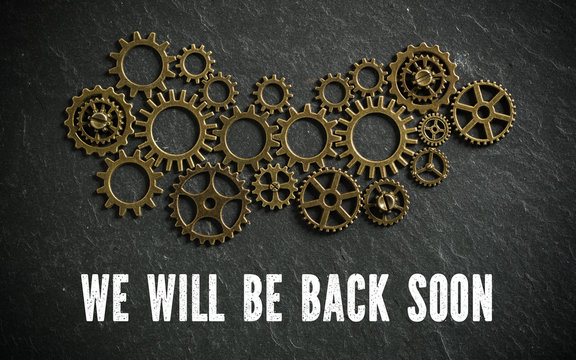 We will be back soon