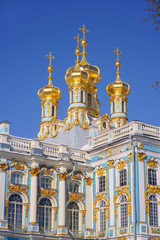 The Catherine Palace, Tsarskoye Selo, Pushkin, Saint-Petersburg, Russia