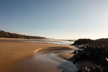 Fototapeta premium portugal costa vicentina sand dunes ocean beach