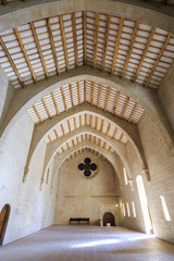 Fototapeta premium Poblet Monastery, in Catalonia spain