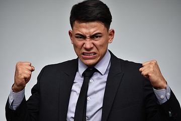 Mad Smart Businessman